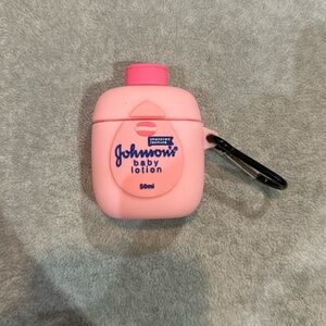 AirPod case Johnson’s baby lotion
